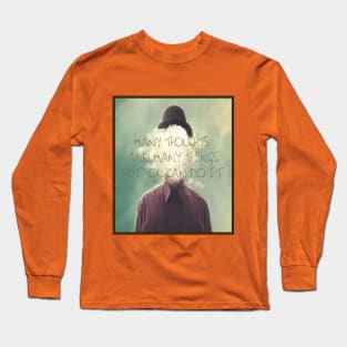 thoughts Long Sleeve T-Shirt